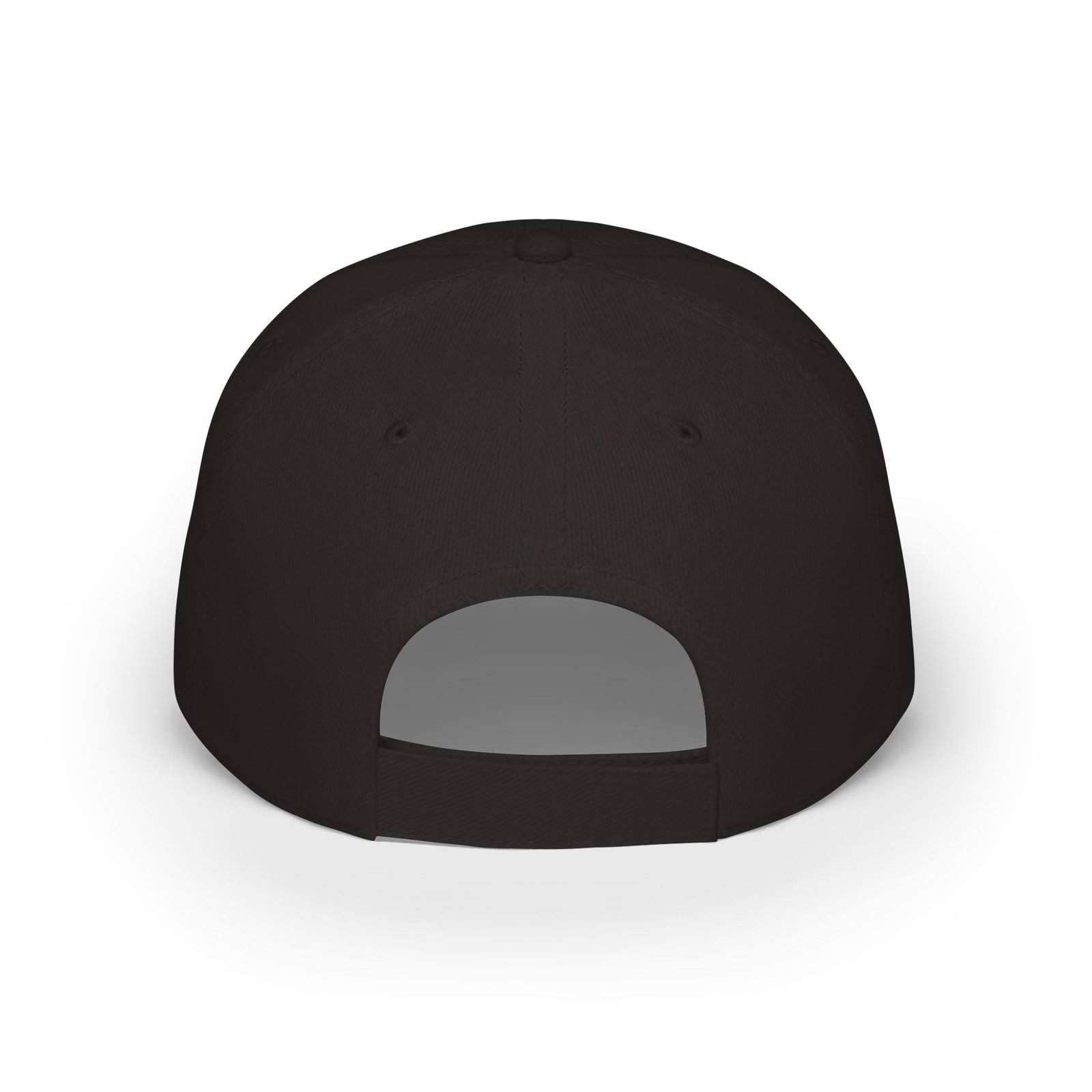 DFIYE Don't Get Comfortable Cap: solid black cap embroidered with DON'T GET COMFORTABLE in white, two lines.